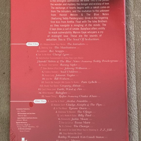 New - The Soul of Seduction 2 CD Box Set w/Book - Picture 3 of 6